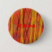 Zen rode draad standaard ronde knop button 5,7 cm (Voorkant)
