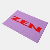 Zen rode lila deurmat (Schuin)