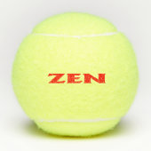 Zen rode Penn tennisballen (Voorkant)