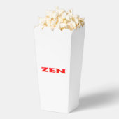 Zen rode witte popcorn dozen bedankdoosjes (Popped)