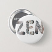 Zen Ronde Button 5,7 Cm (Voorkant /achterkant)