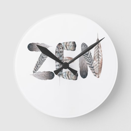 Zen Ronde Klok (Voorkant)