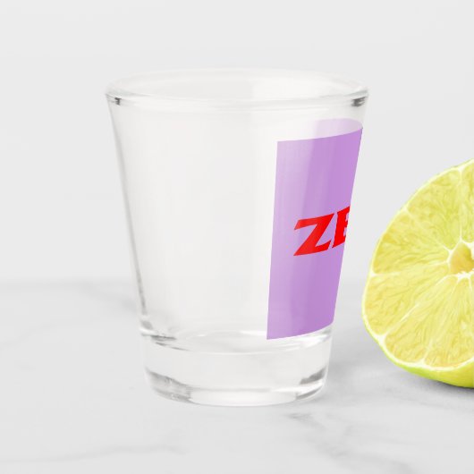 Zen rood lila glas (Links)