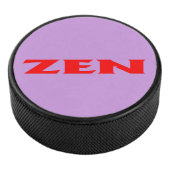 Zen rood lila hockey puck (3/4)