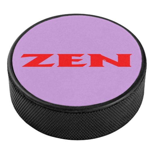 Zen rood lila hockey puck (3/4)