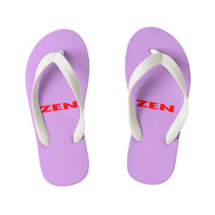 Zen rood lila peuter teenslippers