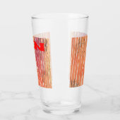 Zen rood riet glas tumbler (Links)