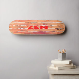 Zen rood riet skateboard