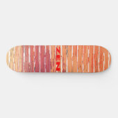Zen rood riet skateboard (Horizontaal)