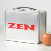 Zen rood roestvrij lunchbox (In situ)