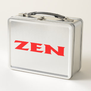 Zen rood roestvrij lunchbox