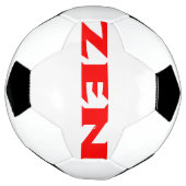 Zen rood voetbal (Gedraaid)