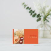 Zen room, DIY achtergrondkleur Visitekaartje (Staand voorkant)