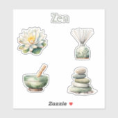 Zen Rotsen Sticker (Vel)