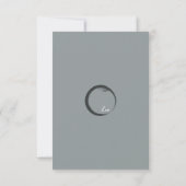 Zen RSVP Kaartje (Achterkant)