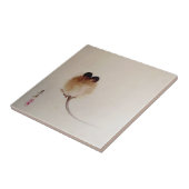 Zen-schildermuis Tegeltje (Zijkant)
