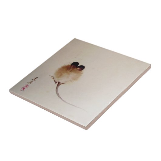 Zen-schildermuis Tegeltje (Zijkant)