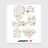 Zen Self Care Planner Sticker Sheet (Vel)
