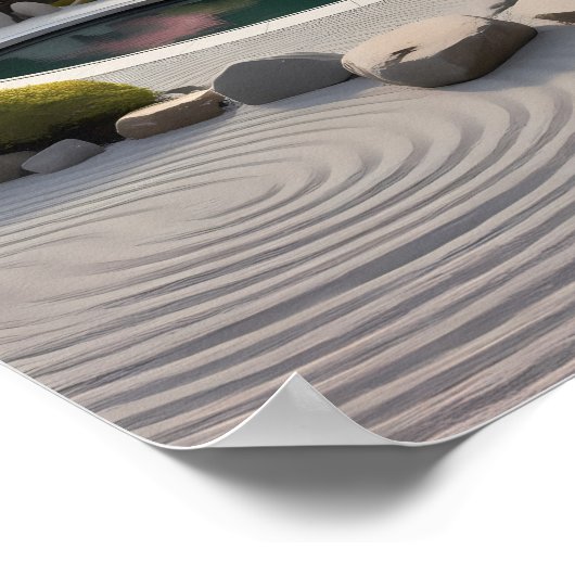 Zen Sereniteit Poster (Hoek)