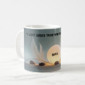 Zen Serenity Full Wrap Mug: Mindful Healing Gift Koffiemok (Voorkant links)