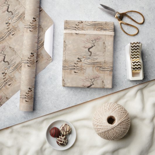 Zen Serenity Garden Cadeaupapier (Crafts)