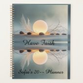 Zen Serenity Planner: All-Over Print Mindful Planner (Voorkant)