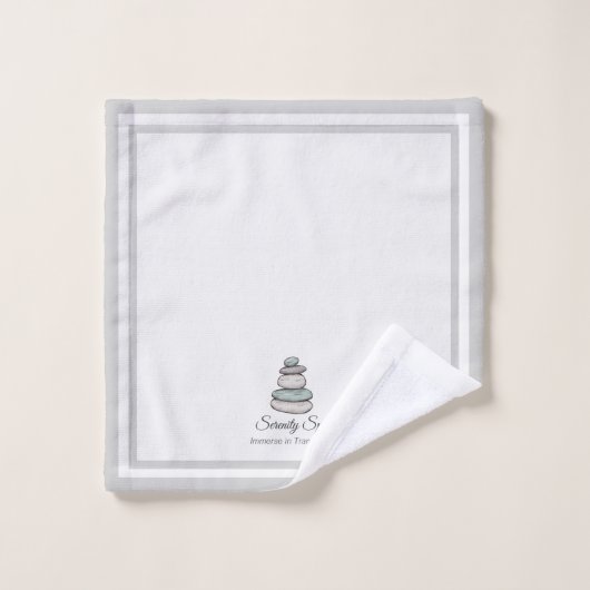 Zen Serenity Spa badhanddoek set Bad Handdoek (Wasdoekje)