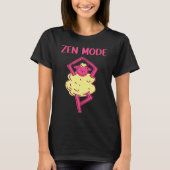 Zen sheep Yoga  Animals Workout Calm T-shirt (Voorkant)