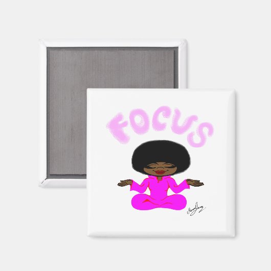 Zen-Sista - Focus Magneet (Voorkant / Achterkant)