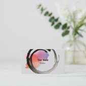 Zen Sketch Visitekaartje (Staand voorkant)