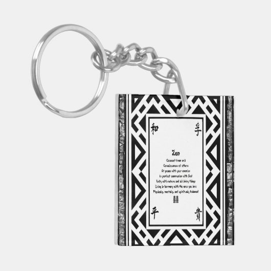 Zen Sleutelhanger (Voorkant Links)