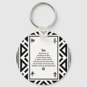 Zen Sleutelhanger (Voorkant)
