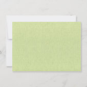 Zen Spa Bridal Shower-uitnodiging Kaart (Achterkant)