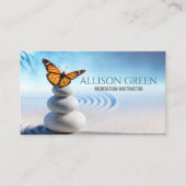 Zen SPA Massagetherapie Yoga Instructeur Meditatie Visitekaartje (Voorkant)