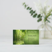 Zen Spa of Zen Massage Visitekaartjes (Staand voorkant)