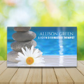 Zen SPA Salon Aromatherapie Massagetherapeut Visitekaartje