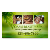 Zen SPA Schoonheidssalon Aromatherapie Massage The Magnetisch Visitekaartje (Voorkant)