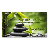 Zen SPA Schoonheidssalon Aromatherapie Massage The Magnetisch Visitekaartje (Voorkant)