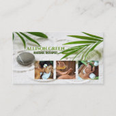 Zen SPA Schoonheidssalon Aromatherapie Massage The Visitekaartje (Voorkant)