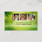 Zen SPA Schoonheidssalon Aromatherapie Massage The Visitekaartje (Voorkant)