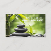 Zen SPA Schoonheidssalon Aromatherapie Massage The Visitekaartje (Voorkant)