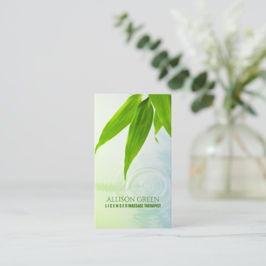 Zen SPA Schoonheidssalon Aromatherapie Massage The Visitekaartje (Staand voorkant)