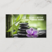 Zen SPA Schoonheidssalon Aromatherapie Massage The Visitekaartje (Voorkant)