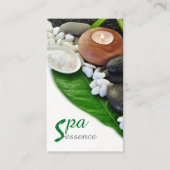Zen Spa Wellness Massage Aromatherapie Visitekaartje (Voorkant)