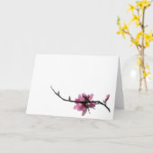 Zen Spring / All-Occasion Oosterse Groeten & Gesch Kaart (Gele Bloem)