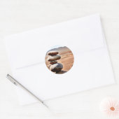 Zen Stacked Rocks Sticker (Envelop)