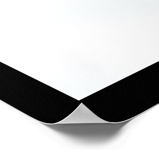 Zen-steen met Chinese tekens verplaatsen Poster (Hoek)