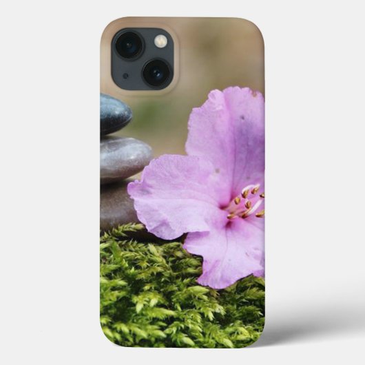 Zen stenen,Bloem meditatie Case-Mate iPhone Case (Achterkant)