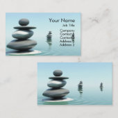 Zen stenen Midday Visitekaartje (Voorkant / Achterkant)