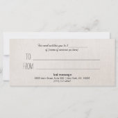 Zen Stone Massage Therapist Cadeaubon (Achterkant)